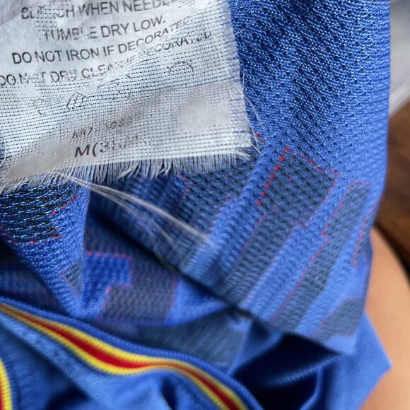 Superman Basketball Jersey Tank Top Blue Red Size M DC Comics superhero - Picture 6 of 10